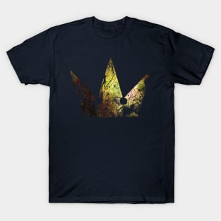 Kingdom Hearts Crown grunge galaxy T-Shirt